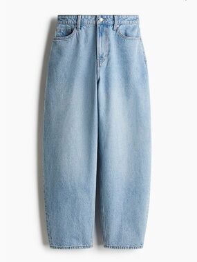 H&M Light Blue Barrel Jeans
